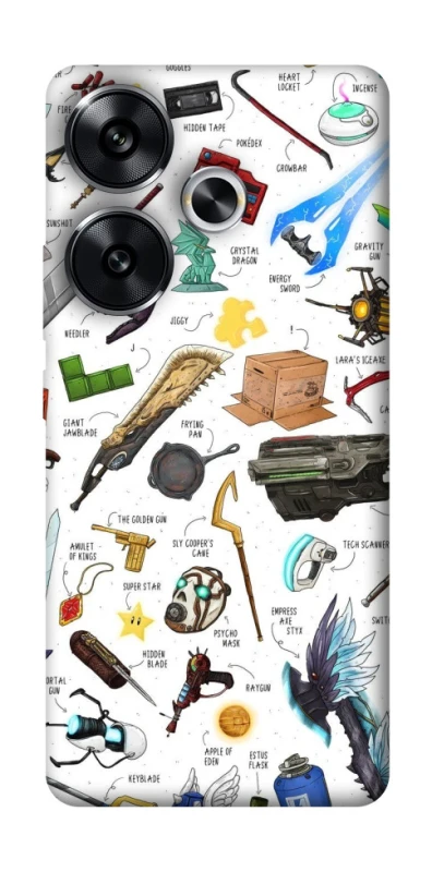 Чохол на Xiaomi Poco F6 Equipment ver.2 фото 1 з 1