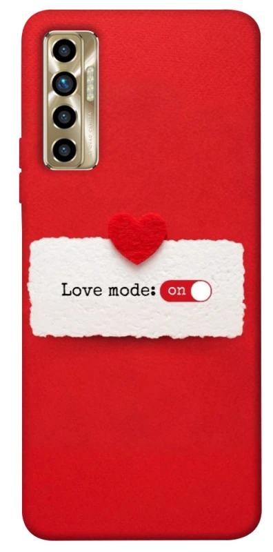 Чохол на TECNO Camon 17P Love Mode ON фото 1 з 1