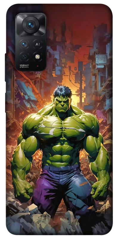Чехол на Xiaomi Redmi Note 11 Pro 4G/5G Hulk фото 1 из 1