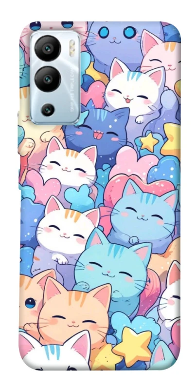 Чохол на Infinix Hot 12i Funny Kittens ver.3 фото 1 з 1