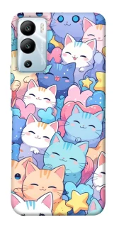 Чехол на Infinix Hot 12i Funny Kittens ver.3 фото 1 из 1