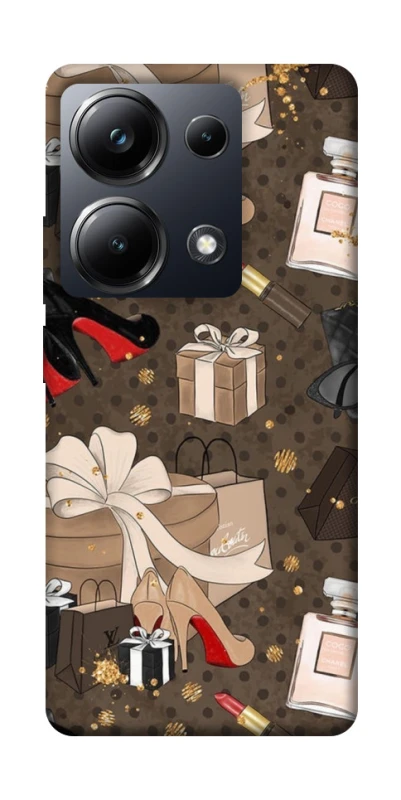 Чохол на Xiaomi Poco M6 Pro 4G Fashion collage ver.1 фото 1 з 1