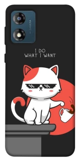 Чохол на Motorola Moto E13 I do what i wont фото 1 з 1