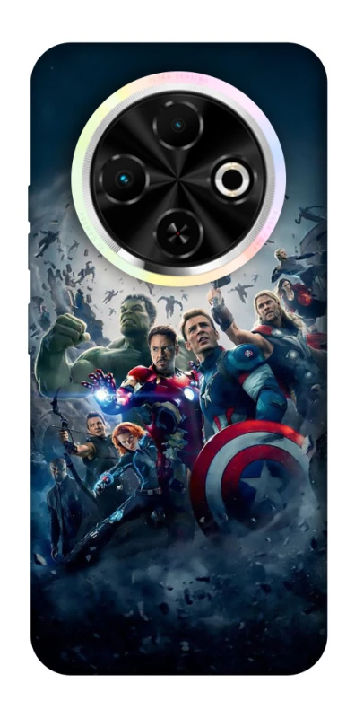 Чехол на TECNO Spark 30C Marvel heroes фото 1 из 1