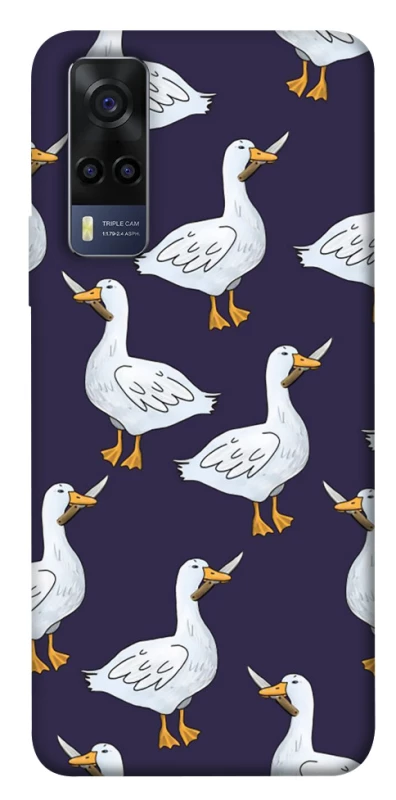 Чохол на Vivo Y53s Гуси з претензією фото 1 з 1