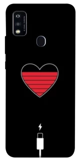 Чехол на ZTE Blade A51 Charge your heart фото 1 из 1