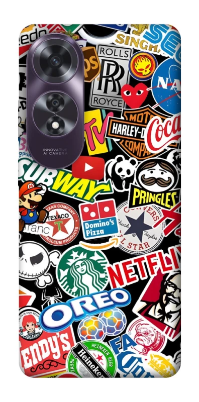 Чехол на Oppo A60 brands фото 1 из 1