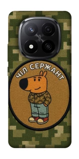 Чехол на Xiaomi Redmi Note 14 Pro+ 5G Чил сержант фото 1 из 1
