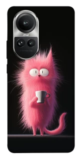 Чехол на Oppo Reno 10 Розовый котёнок фото 1 из 1