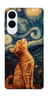 Чохол на Samsung Galaxy S25 Edge van gogh cat фото 1 з 1