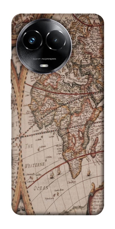 Чохол на Realme C67 4G Карта подорожей фото 1 з 1