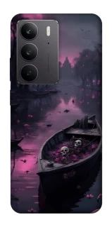 Чехол на Realme C75 Boat and flamingo фото 1 из 1