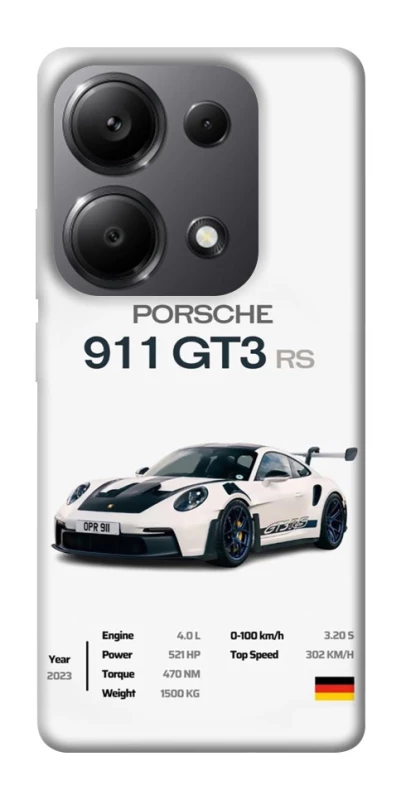 Чехол на Xiaomi Redmi Note 13 Pro 5G Porsche 911 GT3 фото 1 из 1