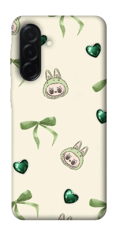 Чохол на Samsung Galaxy A37 5G Labubu Green Heart фото 1 з 1