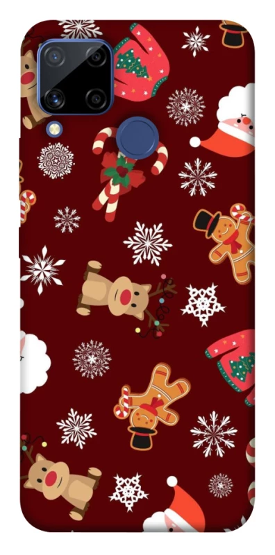 Чохол на Realme C15 Новорічний v6 фото 1 з 1