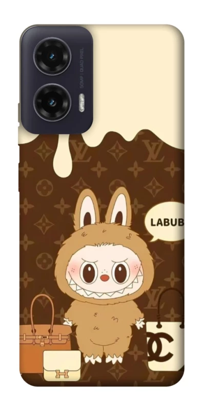 Чохол на Motorola Moto G35 Labubu LV фото 1 з 1