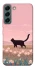Чохол на Samsung Galaxy S22 cat on a field фото 1 з 1