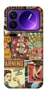 Чехол на Xiaomi 17 Pro Max Retro collage ver.2 фото 1 из 1