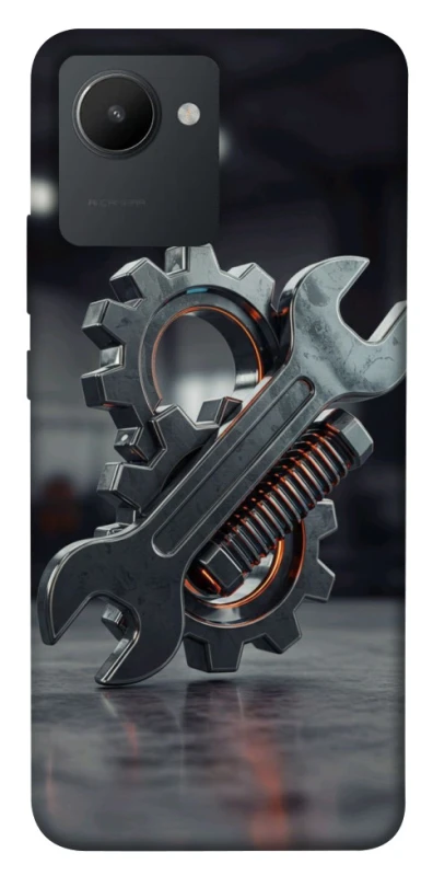 Чехол на Realme C30 Mechanic фото 1 из 1