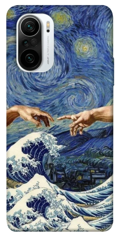 Чохол на Xiaomi Redmi K40 / K40 Pro / K40 Pro+ / Poco F3 Art collage ver.7 фото 1 з 1