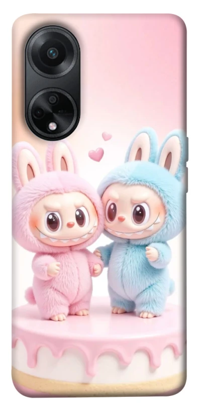 Чехол на Oppo A98 Labubu Twins фото 1 из 1