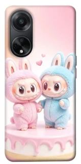 Чехол на Oppo A98 Labubu Twins фото 1 из 1