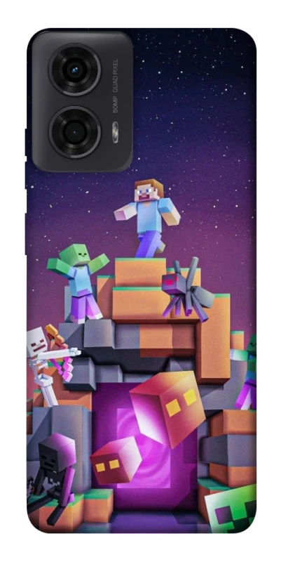 Чохол на Motorola Moto G24 Minecraft aesthetics фото 1 з 1