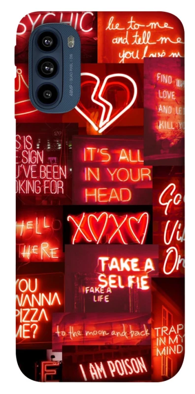 Чохол на Motorola Moto G41 Love collage ver.7 фото 1 з 1