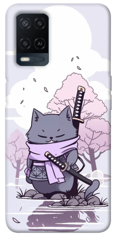 Чохол на Oppo A54 4G Samurai cat фото 1 з 1