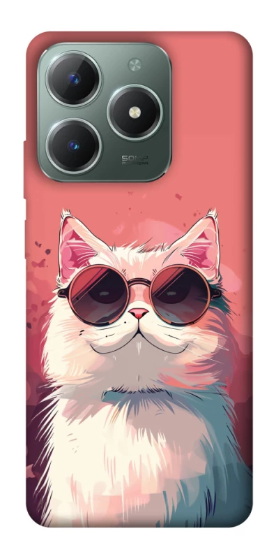 Чохол на Realme C61 Сat with glasses фото 1 з 1