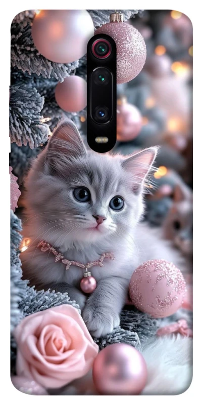 Чохол на Xiaomi Redmi K20 / K20 Pro / Mi9T / Mi9T Pro Christmas Kitty фото 1 з 1