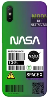 Чохол на Xiaomi Redmi 9A NASA ver.2 фото 1 з 1