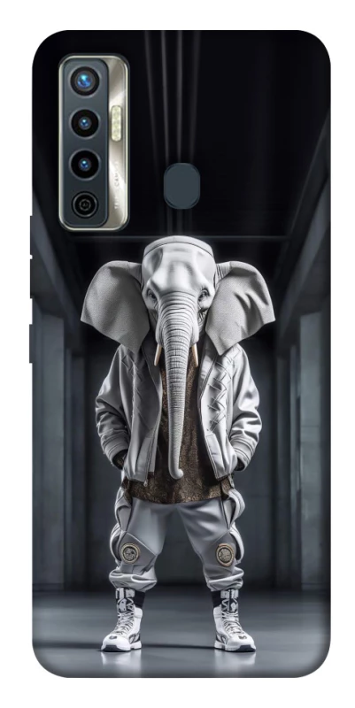 Чехол на TECNO Camon 17 Слон v2 фото 1 из 1