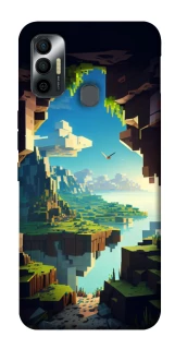 Чехол на TECNO Spark 7 Minecraft sunrise фото 1 из 1