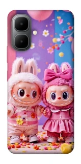 Чехол на Infinix Smart 10 Labubu twins ver.2 фото 1 из 1