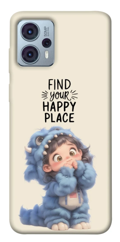Чохол на Motorola Moto G23 Happy Place фото 1 з 1
