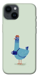 Чохол на Apple iPhone 14 (6.1") Голуб-детектив фото 1 з 1