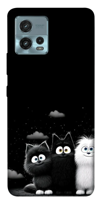 Чохол на Motorola Moto G72 Three Cats фото 1 з 1