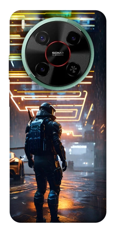 Чехол на ZTE Nubia V70 Max Cyber character фото 1 из 1