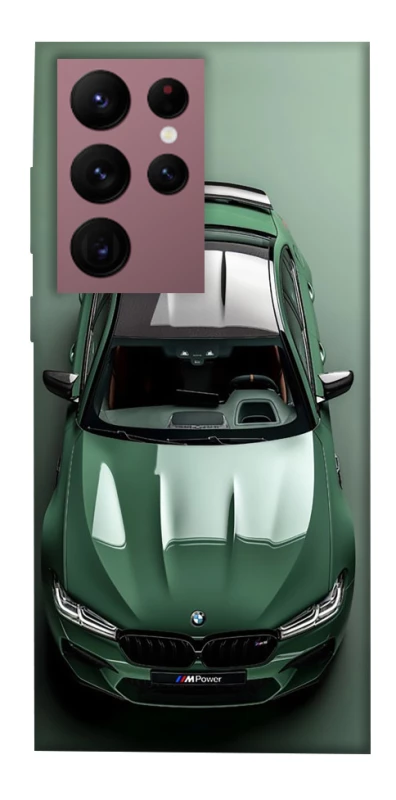 Чохол на Samsung Galaxy S22 Ultra BMW green фото 1 з 1
