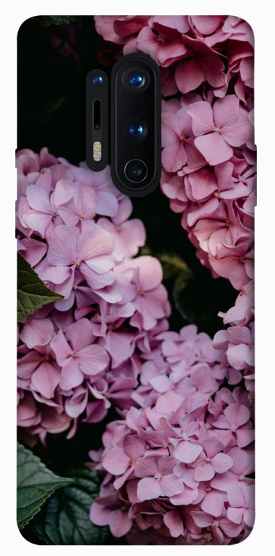 Чохол на OnePlus 8 Pro Рожеві гартензії фото 1 з 1