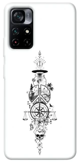 Чехол на Xiaomi Poco M4 Pro 5G Tattoo ver.7 фото 1 из 1
