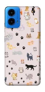 Чохол на Motorola Moto G45 Cat style ver.1 фото 1 з 1