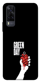 Чехол на Vivo Y31 Green Day logo фото 1 Чехол на Vivo Y31 Green Day logo фото 1 из 1