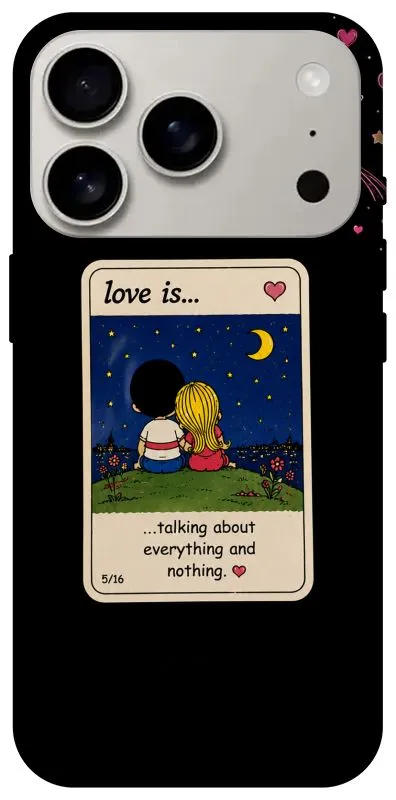 Чехол на Apple iPhone 18 Pro Love is ver.6 фото 1 из 2