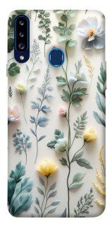Чехол на Samsung Galaxy A20s Floral design ver.4 фото 1 из 1