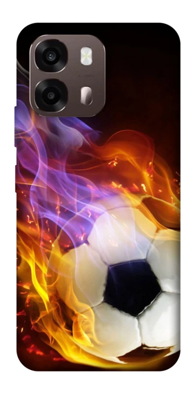 Чехол на Oppo A6 Football Abstract фото 2 из 2