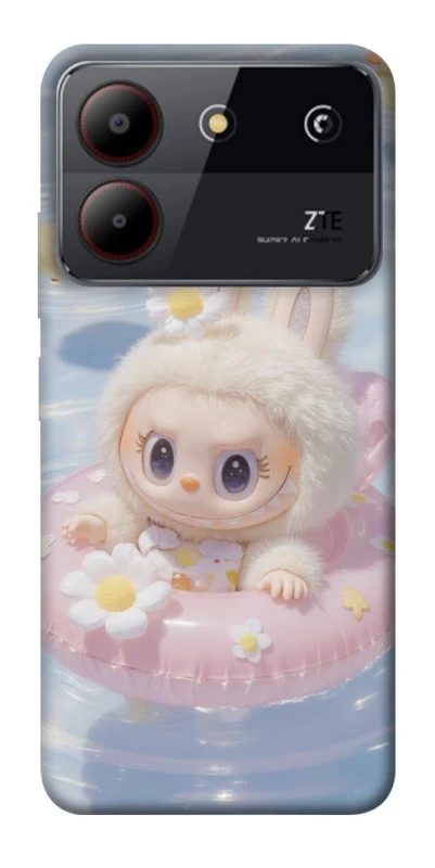 Чохол на ZTE Blade A54 4G Labubu swimming фото 1 з 1