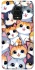 Чехол на Xiaomi Redmi Note 9s / Note 9 Pro / Note 9 Pro Max Cute Cat v2 фото 1 из 1