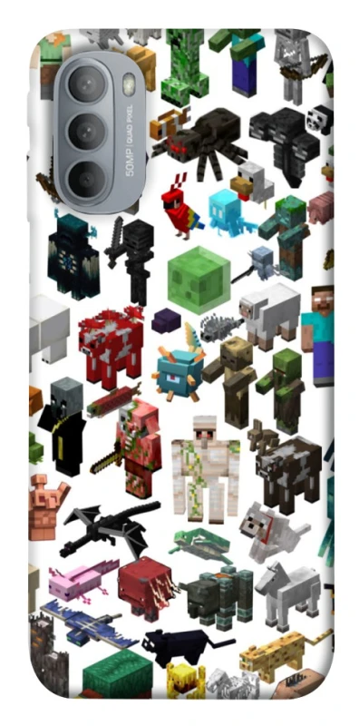 Чохол на Motorola Moto G31 Minecraft v4 фото 1 з 1